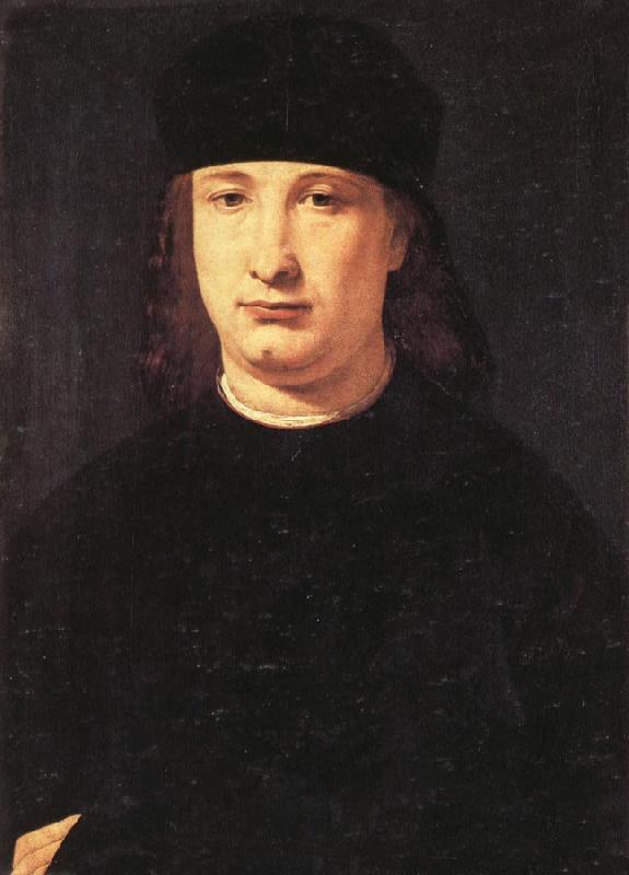 BOLTRAFFIO, Giovanni Antonio Portrait of a Magistrate oil painting image